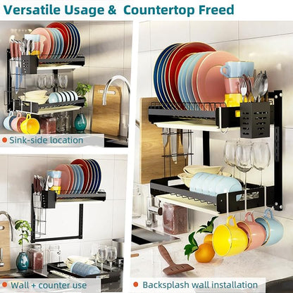 Hanging Wall Mounted Dish Drying Rack