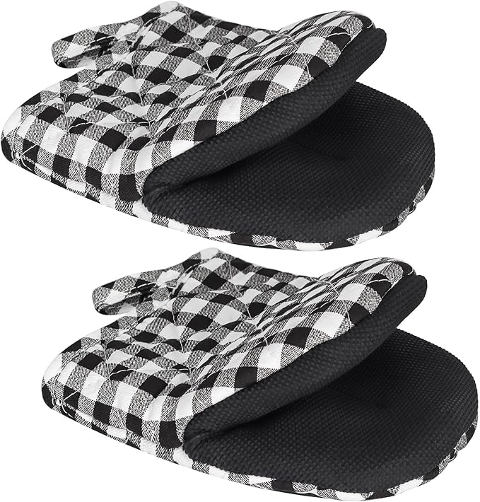 1 Pair Short Oven Mitts