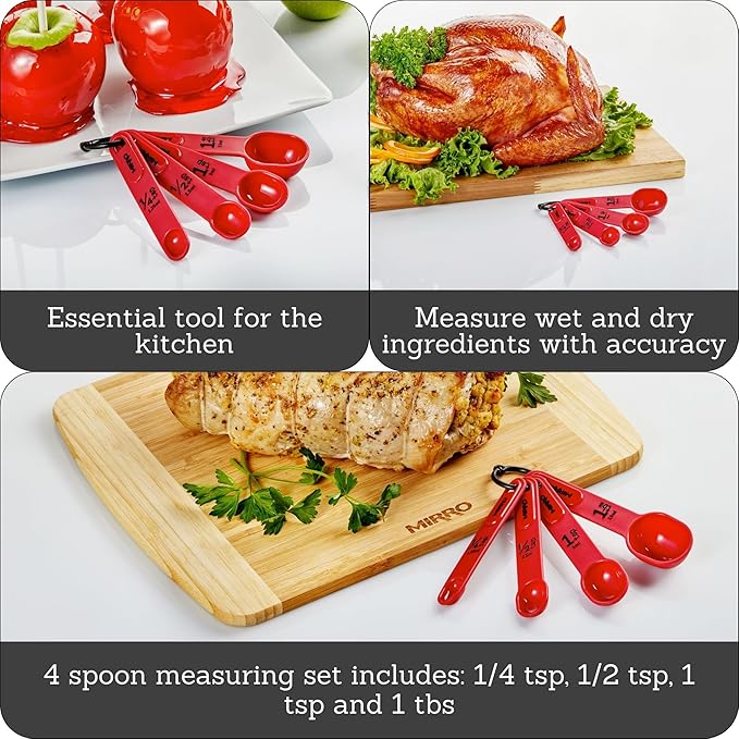 MIRRO 4pc Nested Measuring Spoons Set