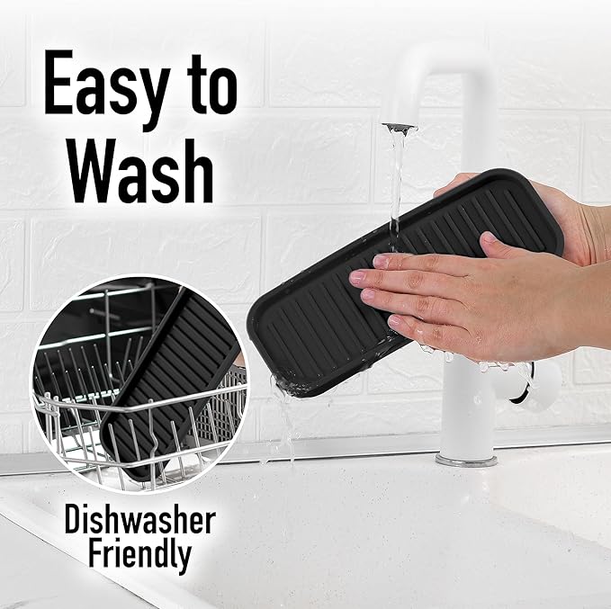Zulay Kitchen Silicone Sponge Holder