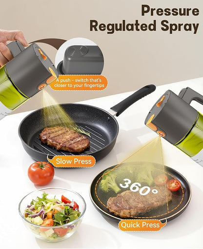 OURCABECUE Upgrade 2 in 1 Oil Sprayer
