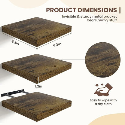 Fun Memories Floating Shelves for Wall