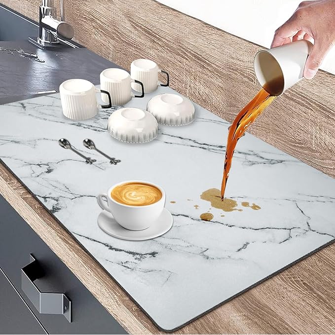 Dish Drying Mats for Kitchen Counter