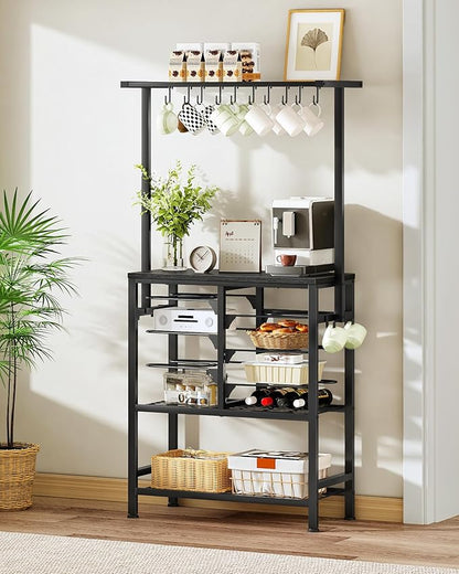 CHOEZON Pots and Pans Organizer Rack, Kitchen Bakers Rack, Kitchen Island Table