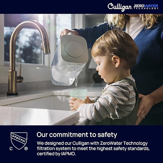 Culligan with ZeroWater Technology 33-Cup Water Filter Dispenser – Includes