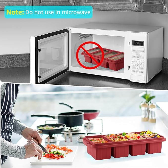 Ztomine Silicone Freezer Tray