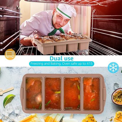 Ztomine Silicone Freezer Tray