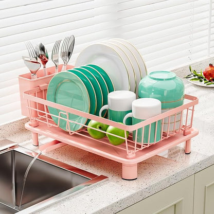 GAOKASE Dish Drying Rack, Stainless Steel-Dish Rack, Dish Racks
