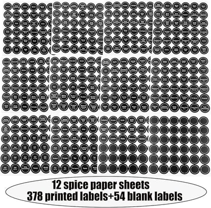 Spice Labels