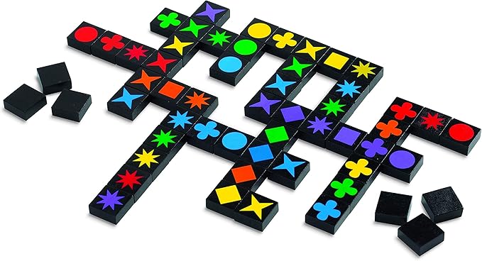 Mindware | Qwirkle: Travel (New) | Board Game | Ages 6+ | 2-4 Players | 45 Minutes Playing Time