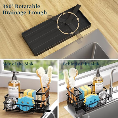 Consumest Sponge Holder for Kitchen Sink