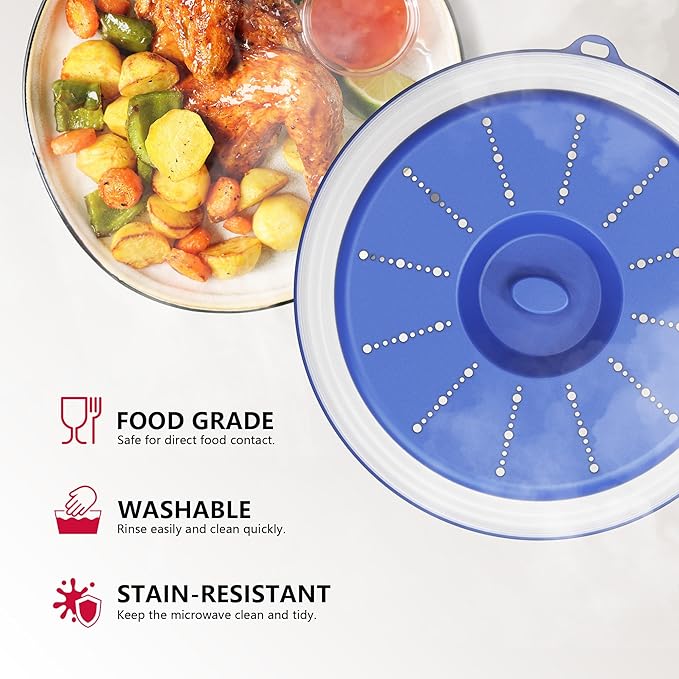 WVM Microwave Splatter Cover Vented