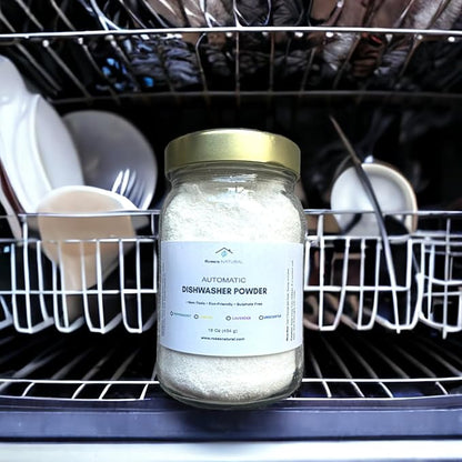 Automatic Dishwasher Powder Powered by Enzymes 16 Oz (Unscented)