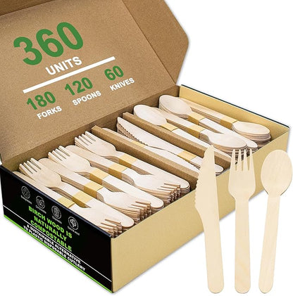 Compostable Wooden Utensils