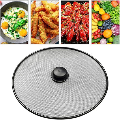 Splatter Screen, Frying Pan Splatter Screen, Splash Guard Lid