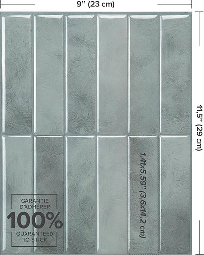 SMART TILES Peel and Stick Backsplash