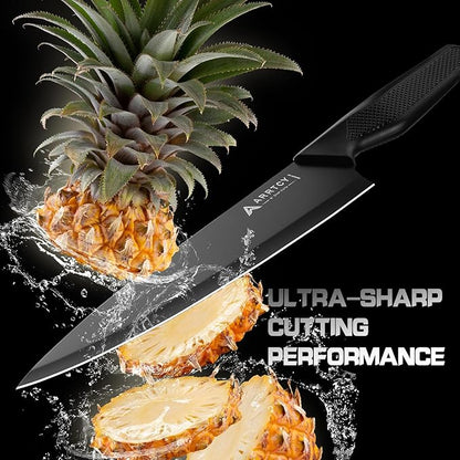Knife Set with Block