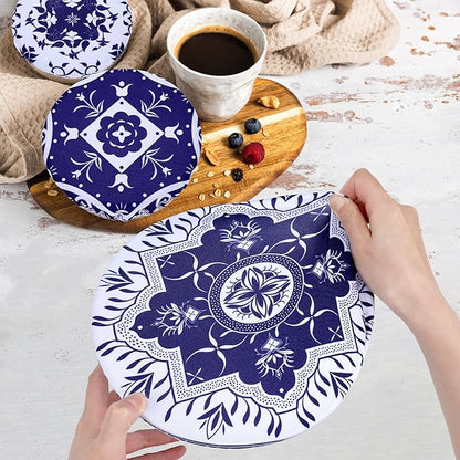 5 Pieces Bowl Covers Reusable, 5 Size Elastic Cloth Bowl Covers