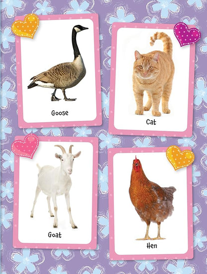 Cute Animals Poster Sticker Book - 4-Book Bundle for Kids Ages 3+, 400+ Stickers, 28 Mini Posters, 4 Giant Fold-Out Posters in 48 Full-Color Pages