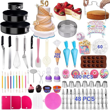 Cake Decorating Kits 567 PCS Baking Set