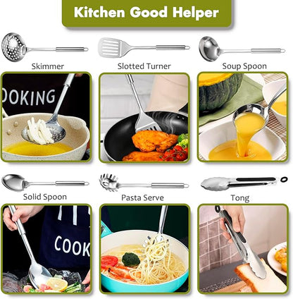 Stainless Steel Kitchen Utensils Set