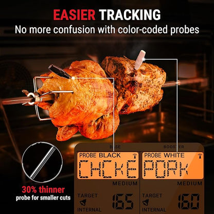 TempPro TempSpike 2000FT Wireless Meat Thermometer Digital