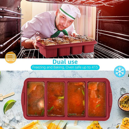 Ztomine Silicone Freezer Tray