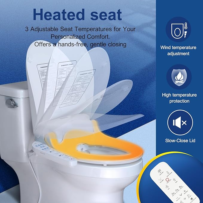KERDE 08 Smart Electric Bidet Toilet Seat