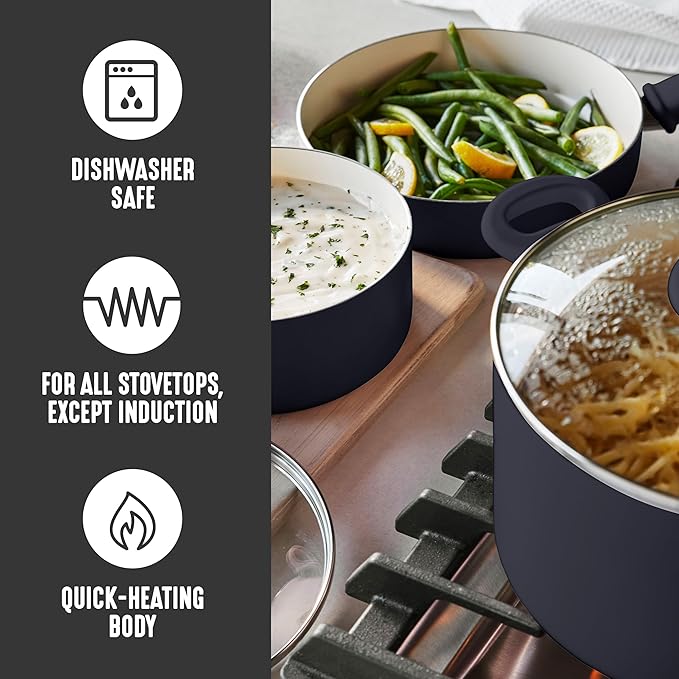 GreenLife 2.5QT Nonstick Saucepan
