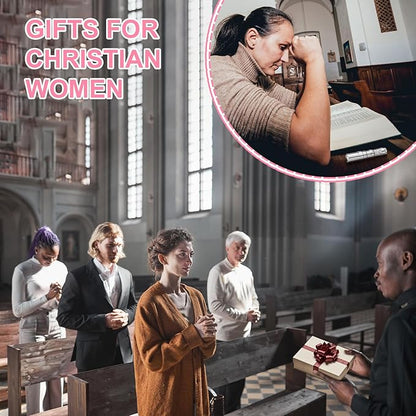 12 Sets Christian Gifts for Women Bulk Woman of Faith Gift Scripture Flashlight Keychains with Bible Verse Card for Women