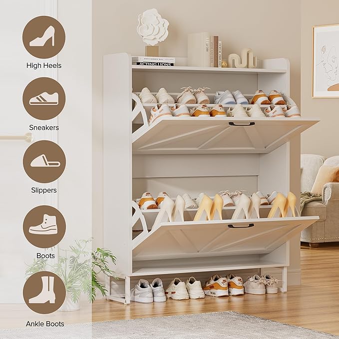 EOYUTLLY Shoe Cabinet for Entryway