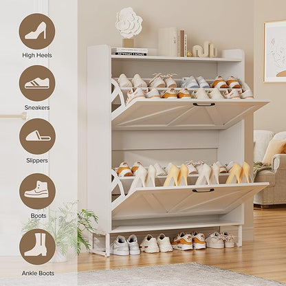 EOYUTLLY Shoe Cabinet for Entryway