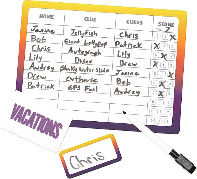 We Go Way Back – Board Games for Adults – Family Games – Party Games - Game Night – Give Clues, Cues, and Codes - Best Friend Game – Do You Know Your Family and Friends