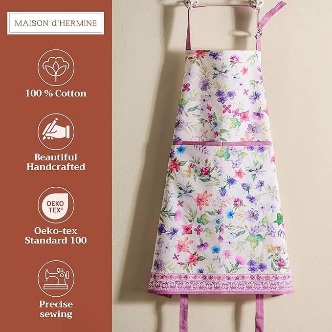 Maison d' Hermine 100% Cotton Apron