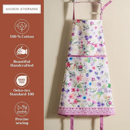 Maison d' Hermine 100% Cotton Apron