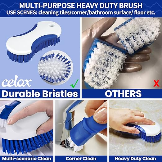 CELOX Kitchen Scrub Brush Set