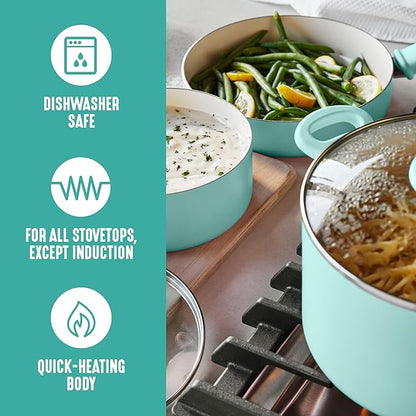 GreenLife 2.5QT Nonstick Saucepan
