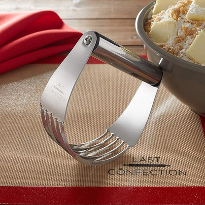 Last Confection Dough Blender, Professional Stainless Steel Pastry Cutter