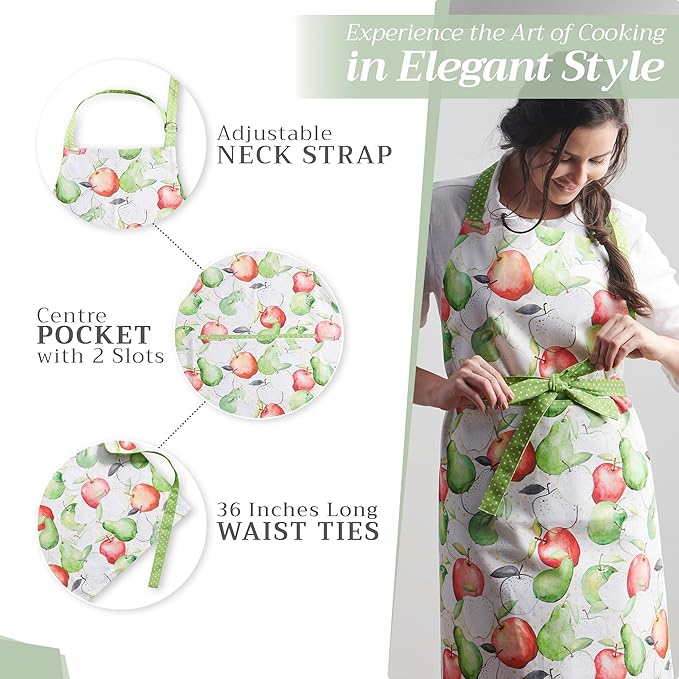 Maison d' Hermine 100% Cotton Apron