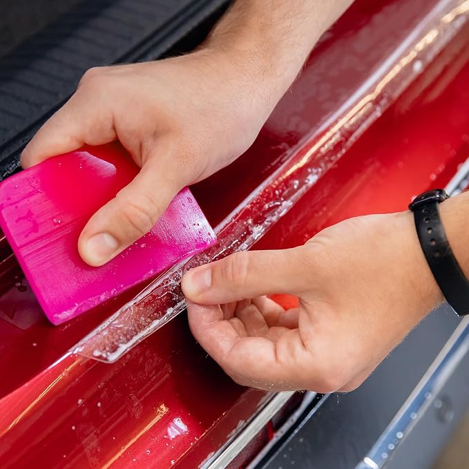 3M Clear Paint Protection Film, 8 mil PPF Vinyl Wrap with Self-Healing Technology, UV Protection, Non-Yellowing, Scratch Resistant, Glossy Finish (12 x 36in)