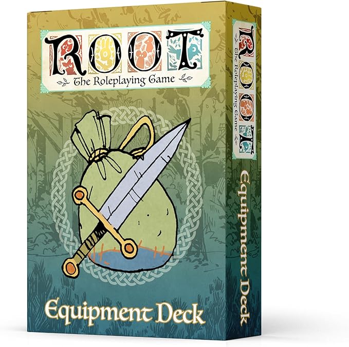 Magpie Games Root The Roleplaying Game: Equipment Deck Expansion – Adds 55 Weapon and Gear Cards