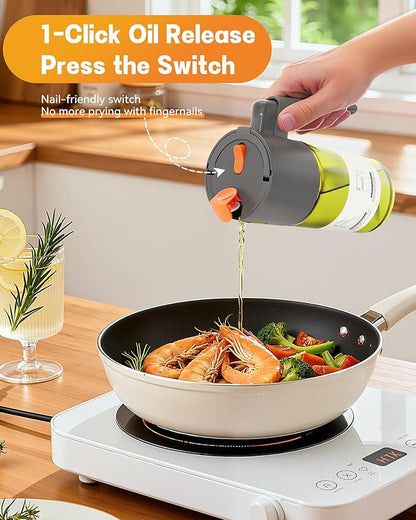 OURCABECUE Upgrade 2 in 1 Oil Sprayer