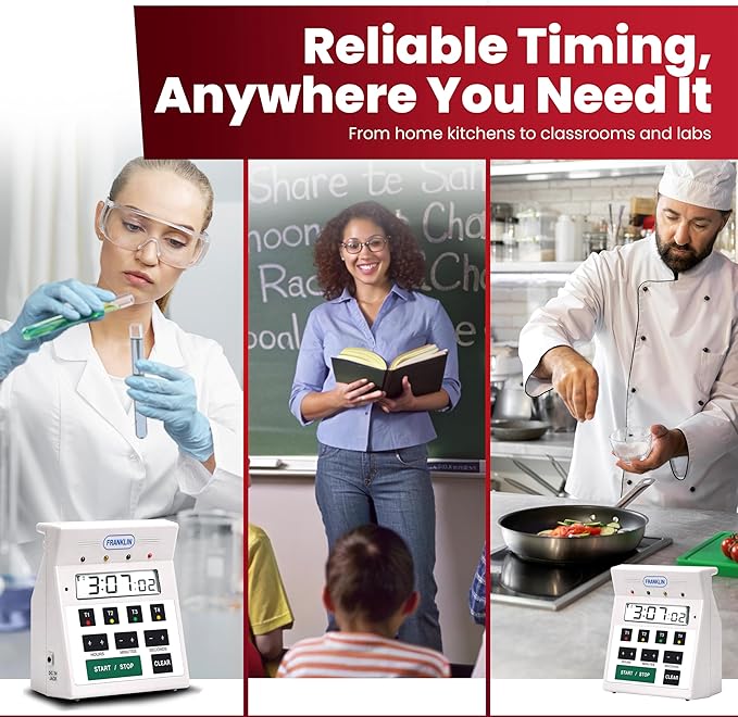 FMP Digital 4 Channel Commercial Kitchen Timer