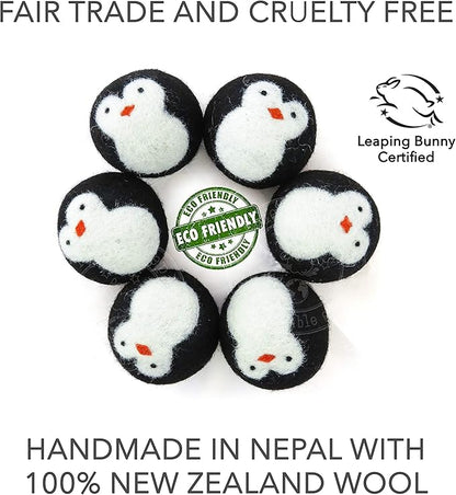 Friendsheep Wool Dryer Balls, Organic Reusable Fabric Softener Alternative