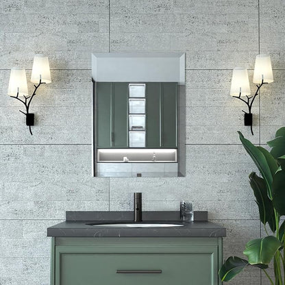 Mirrorons Beveled Mirror, Bathroom Mirrors