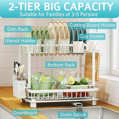 Multifunctional Dish Drying Rack