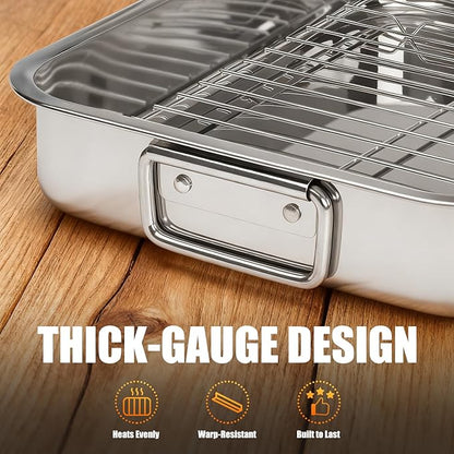 Stainless Steel Turkey Roasting Pan