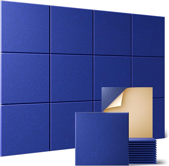 Sonicism 12 Pack Acoustic Wall Panels