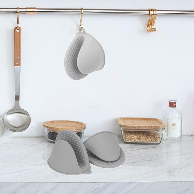 tifanso Silicone Oven Mitts Pot Holders