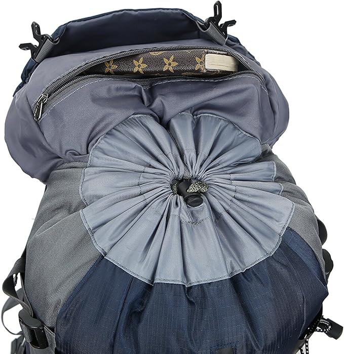 WoneNice 50L(45+5) Waterproof Hiking Backpack - Outdoor Sport Daypack with Rain Cover